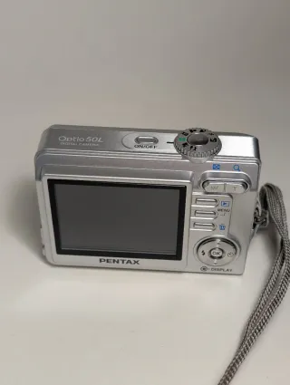 Digicam Pentax Optio 50L 5MP 3x Zoom