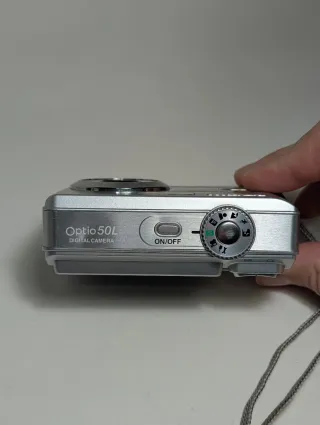 Digicam Pentax Optio 50L 5MP 3x Zoom