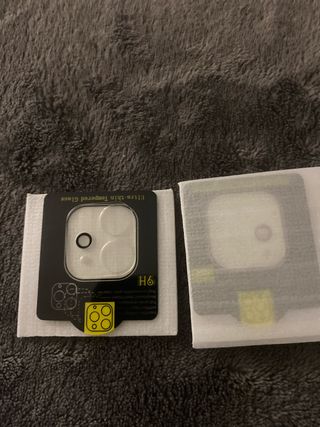 Vetro temperato per fotocamera iPhone 12 x 4 unità