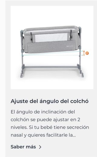 Cuna colecho Kinderkraft