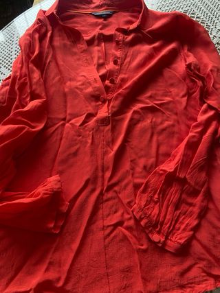 Blusa Tommy Hilfiger Roja