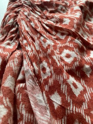 Falda corta estampada