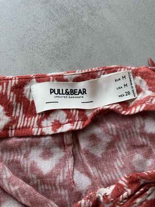 Falda corta estampada