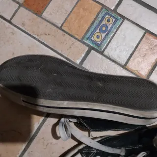 Scarpe sportive donna nere e bianche