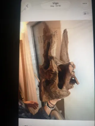 Tronco decorativo para acuario