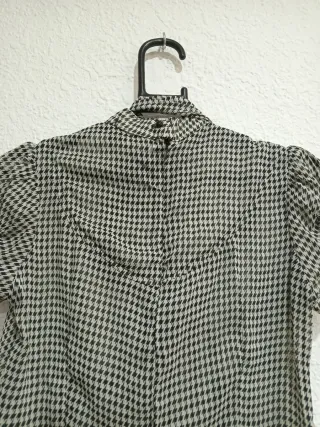 Blusa Gasa Estampada Talla S
