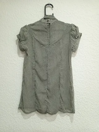 Blusa Gasa Estampada Talla S