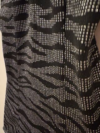 Vestito corto H&M nero glitterato