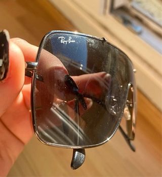 Gafas Ray-Ban Wings II Máscara Marrón Originales