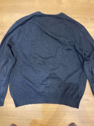 Jersey Polo Ralph Lauren Gris V-Neck Pima