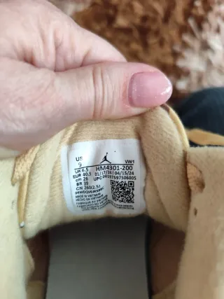 Air Jordan Camuflado Bege e Castanho