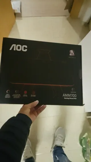 Alfombrilla Gaming AOC AMM700 Negra