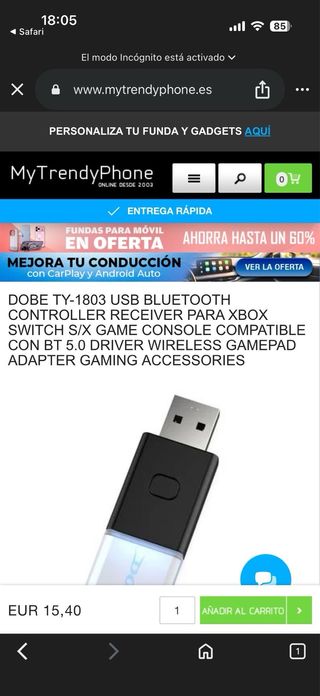Receptor Bluetooth DOBE TY-1803