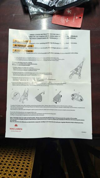 Silla de paseo Maclaren Quest Gris/Rosa