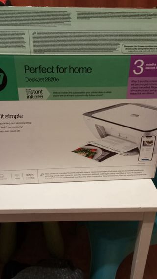 Impresora HP Blanca Nueva Sin Estrenar