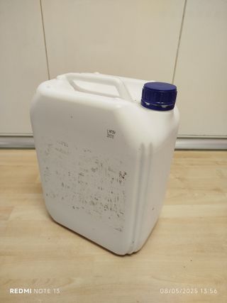 4 Garrafas Plástico Gran Capacidad