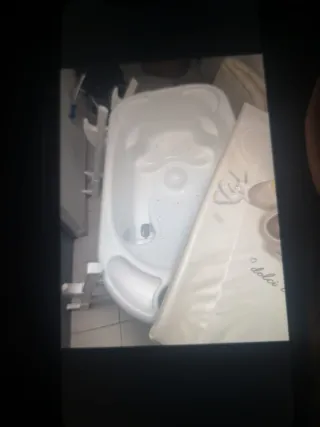 Bañera y cambiador para bebé