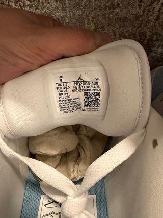 Air Jordan 1 Low SE "Worn Blue" Denim – Gold Charm