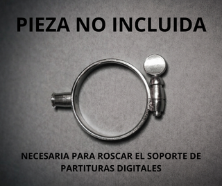 Atril para clarinete partituras digitales