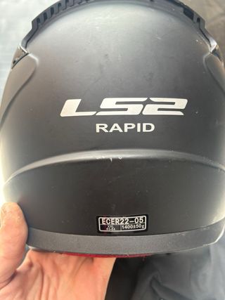 Casco Moto LS2 Negro