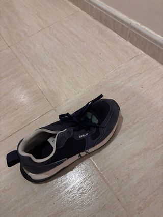 Zapatillas Armani Exchange Azul/Gris