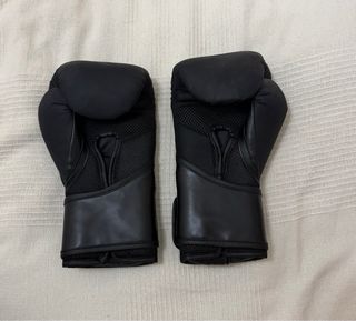 Guantes Boxeo Everlast Elite Negro/Dorado