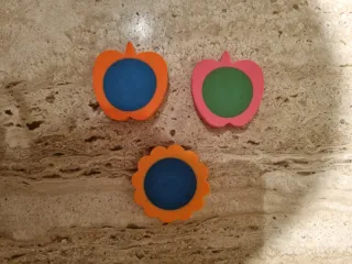 Collezione di gomme da cancellare