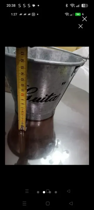 Pareja cubos enfriar vino metal