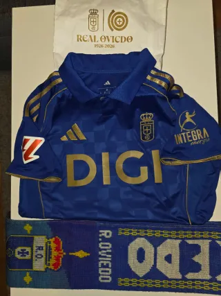 Camiseta Adidas Real Oviedo Talla M