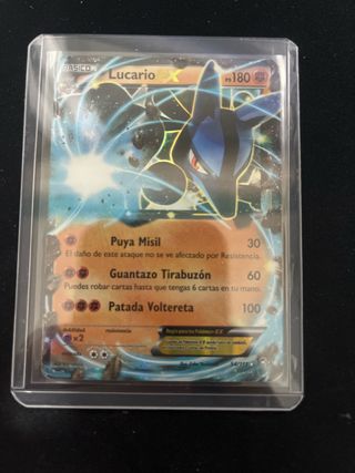 Carta Pokémon Lucario EX 54/111