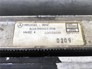 Radiador y electro Mercedes ML W163