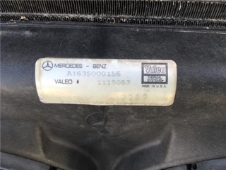 Radiador y electro Mercedes ML W163