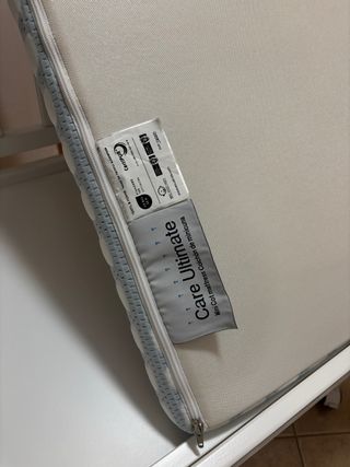 Minicuna Colecho Blanca 50x80 + Colchón