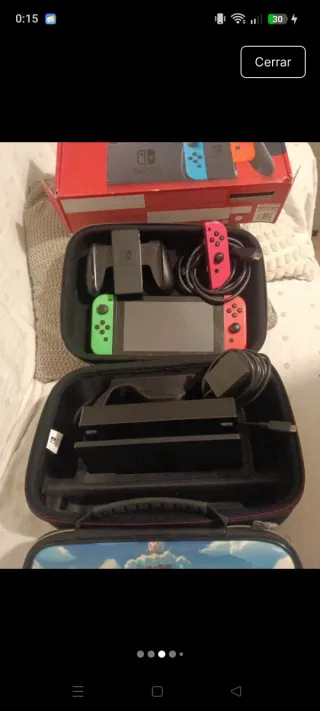 Nintendo Switch Funda Zelda Link's Awakening