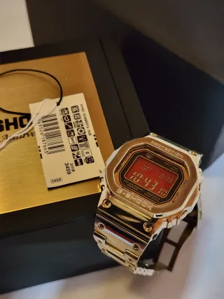 Casio GMW-B5000 TFG Pantalla Roja