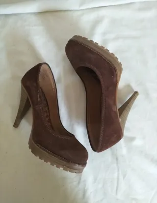 Zapatos de tacón Zara Talla 38