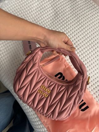 Borsa Miu Miu Rosa