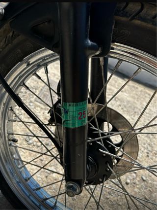 Mash 125 Naranja y Negra