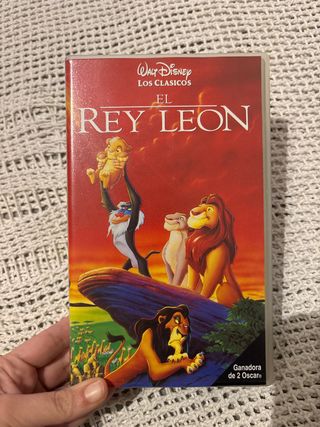 Pelicula El Rey León VHS Primera Edición 1994