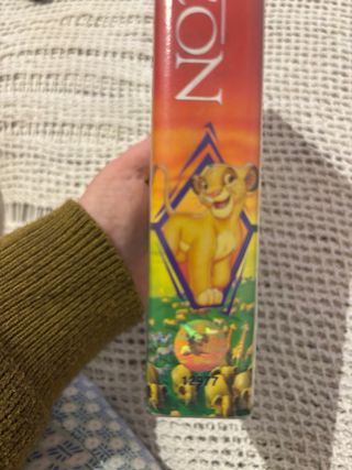 Pelicula El Rey León VHS Primera Edición 1994