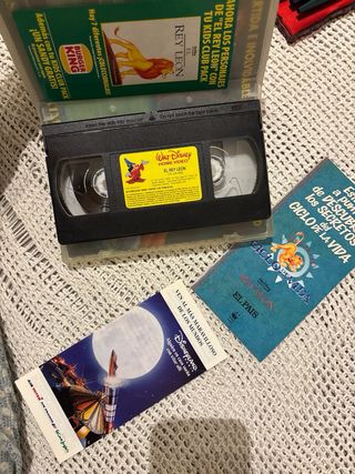 Pelicula El Rey León VHS Primera Edición 1994