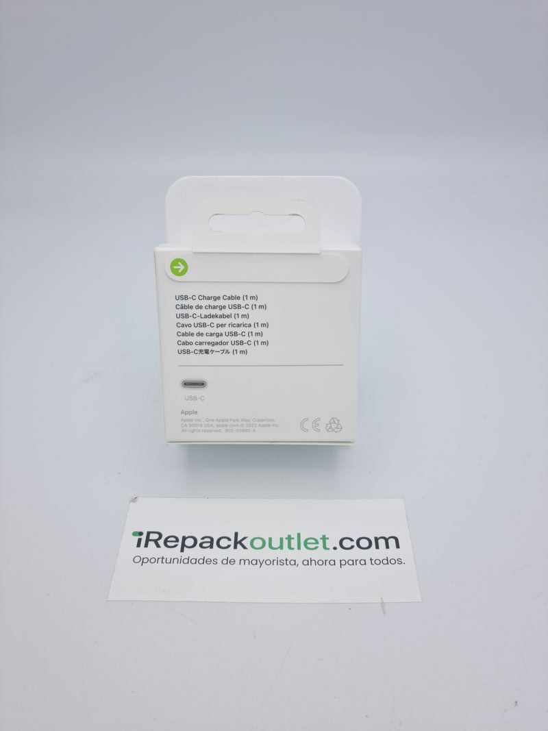 Cable Carga Apple USB-C 1m Original afbeelding 4
