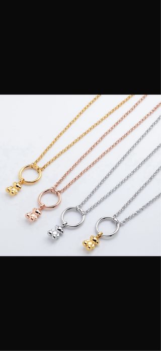 Colgante Tous Mama Oso y Perlas