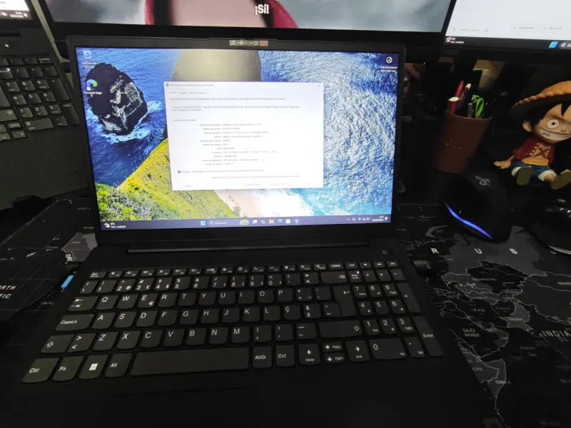 Portátil Lenovo V15 Gen 4 Negro afbeelding 4