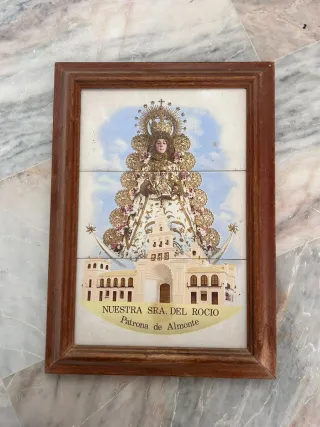 Cuadro de la Virgen del Rocío Almonte