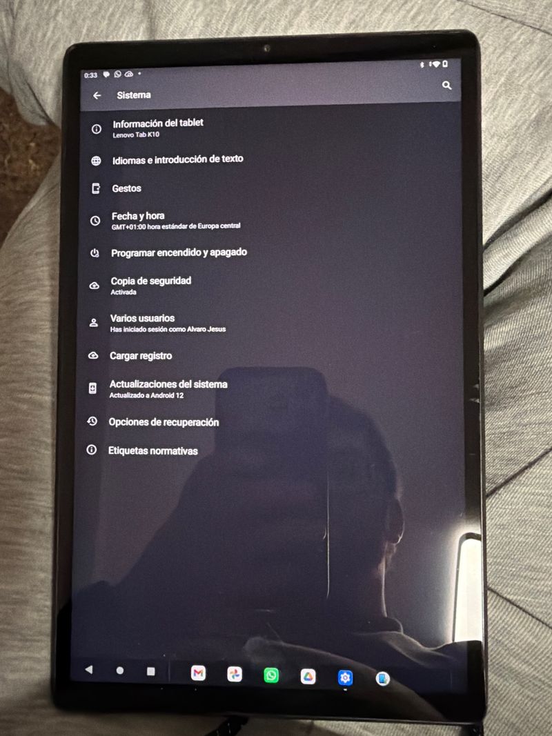 Lenovo Tab K10 32GB Negra