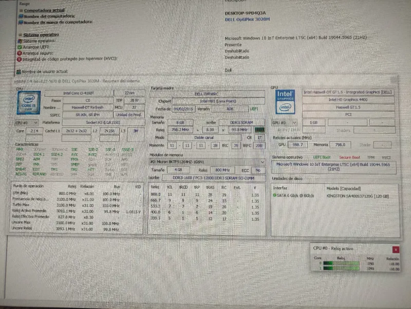 Mini Dell Optiplex 3020 8GB RAM afbeelding 5
