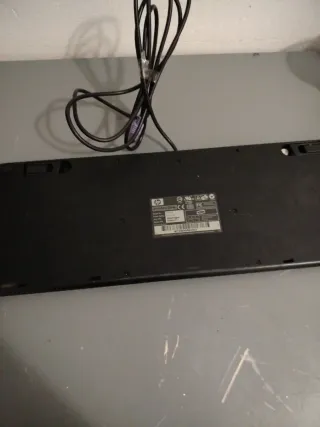 Teclado HP Negro-Plata