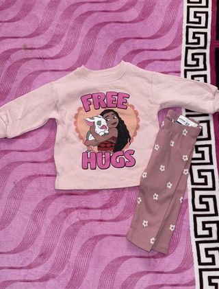 Conjunto bebé niña Disney Moana 6/9 meses