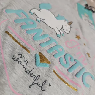 Pijama Mr. Wonderful Unicornios Talla L y talla XL